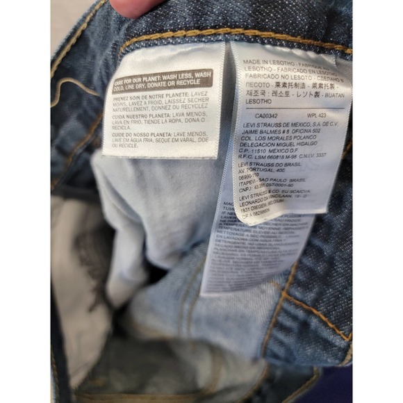 Levi's Men's 514 Blue Jeans, Sz 32/30 - Picture 6 of 7